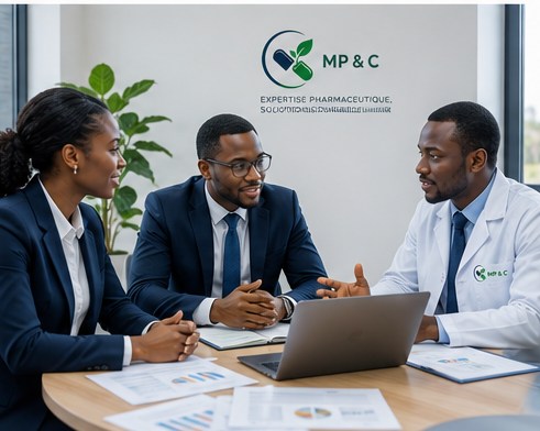 Équipe de conseil MP&C en réunion